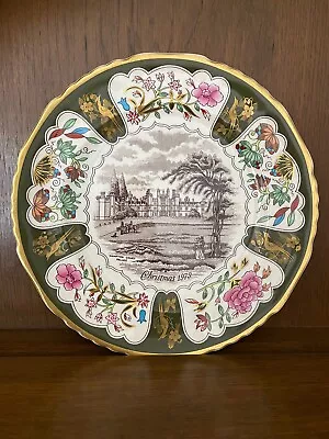 Mason’s Ironstone Christmas Plate - 1979 Hampton Court Palace Vintage  • £0.99