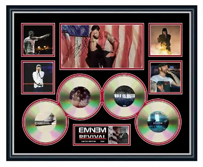 Eminem 2018 Revival Kamikaze Signed Photo Limited Edition Framed Memorabilia • $129.99