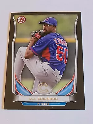 2014 C. J. Edwards SP Black Parallel Bowman • $1.69