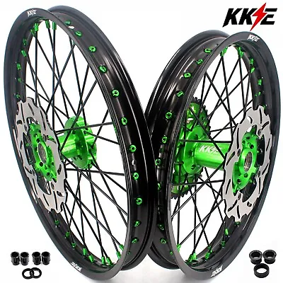 $749 • Buy KKE 21/19 Wheels Rims For Kawasaki KX250F KX450F 2006-2014 KX125 KX250 2006 2007