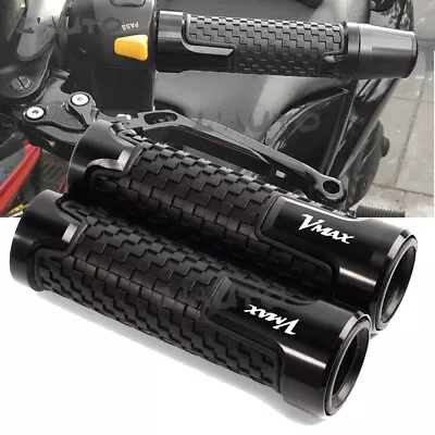 Black Motorcycle Grips Handle Bar Handlebar For Yamaha VMAX V-MAX 750 1200 1700 • $16.29