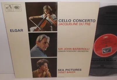 ASD 655 Elgar Cello Concerto Jacqueline Du Pre LSO Sir John Barbirolli B&W • £19.99