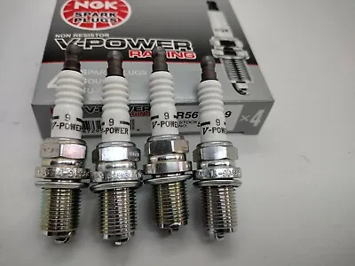 4 Pcs Ngk R5671a-9 5238 V Power Racing Turbo Nitrous Spark Plugs Kit Pack • $29.95