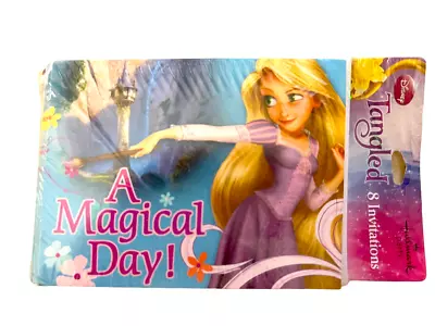 8pk Tangled - A Magical Day - Hallmark Birthday Party Invitations 9z • £8.40