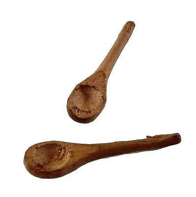 Dolls House Wooden Spoons Miniature 1:12 Scale Kitchen Baking Cooking Accessory • $2.33