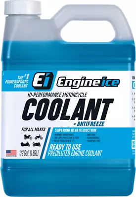 $48.95 • Buy ENGINE ICE Hi-Performance Motorcycle Coolant NON TOXIC 1.89Litre Yamaha KTM Etc