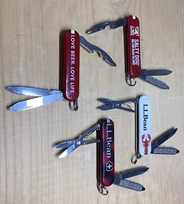 Victorinox CLASSIC SD & RALLY Swiss Army Knife Salty Dog Harpoon LL Bean Lobster • $45