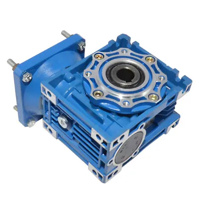 $102.79 • Buy NMRV 040 Speed Reduction Worm Gear Reducers Gearbox Right Angle Ratios 5 To 100