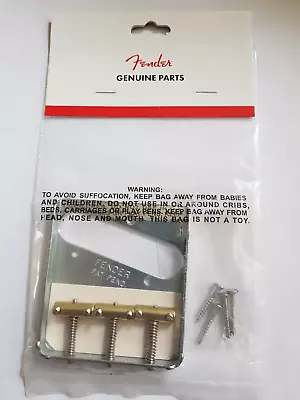 £39.99 • Buy Fender USA Telecaster 3 Brass Saddle Ashtray Bridge Pat Pend 005-4162-049