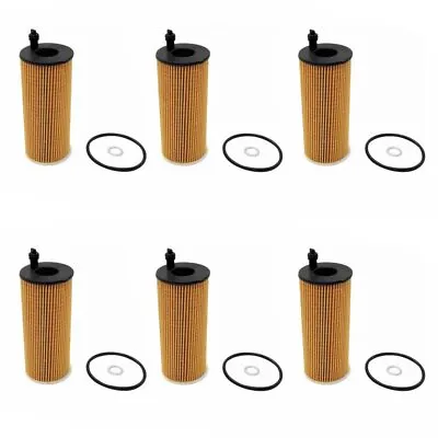 6X HU6014Z Oil Filter For 114d 1.5L 15-18 218d 2.0L 15-18 318d 14-18 11428575211 • $24.49