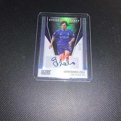 £75 • Buy Gianfranco Zola /99 Italy Score Signatures Auto 21/22
