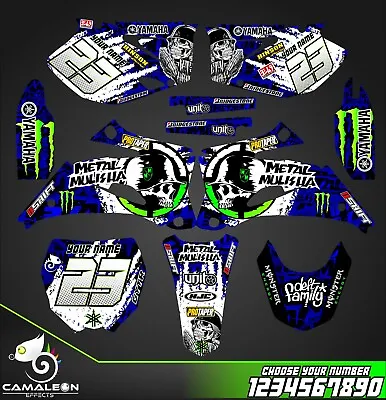 Yamaha YZF250-450 2006 2007 2008 2009 YZF450 YZ250F YZ450F Graphics Kit Stickers • $130