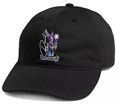 New Primitive X Dragon Ball Super Men's Beerus Orb Snapback Hat Black RHTPRM-42 • $21.59