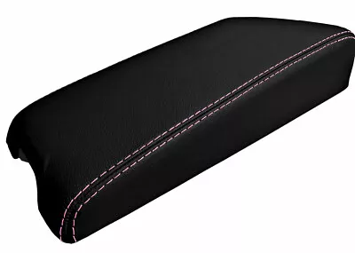 Console Lid Armrest Cover Leather For Infiniti G35 Coupe 2002-2007 Pink Stitch • $35.99