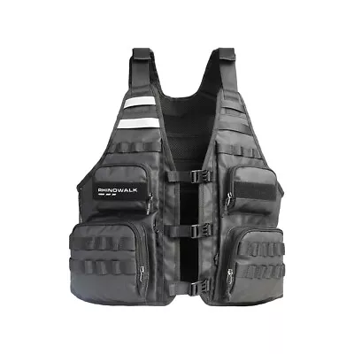 Bike Cycling Vest Multifunctional  Motorcycle Riding Hiking U4B2 • $73.62