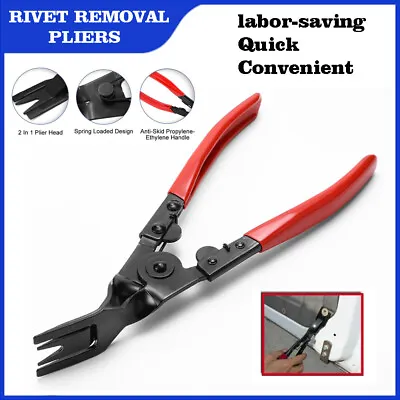 Car Door Panel Fascia Remover Upholstery Useful Trim Clip Pliers Removal Tool • £3.95