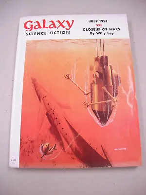  Galaxy Science Fiction  7/54 Vfn! Simak & Sheckley Novelets! Pohl & Kornbluth • £8.03