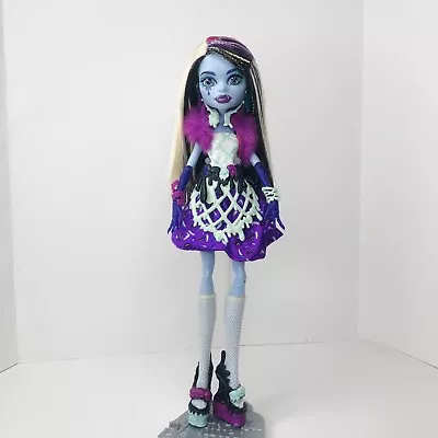 Monster High Sweet Screams ABBEY BOMINABLE Doll Dress Shoes Earrings • $78