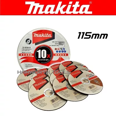 Makita Cutting Discs 115mm Super Thin Inox Stainless Steel 4.5  In Cutter Blade • £6.83