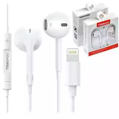 Tranyoo Wired Headphones Earphone For IPhone 14 13 12 11 Pro Max XR XS SE 8 Plus • $14.99
