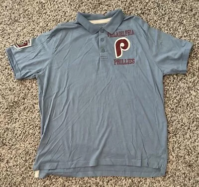 Philadelphia Phillies Polo Shirt Mens XXL • $0.99