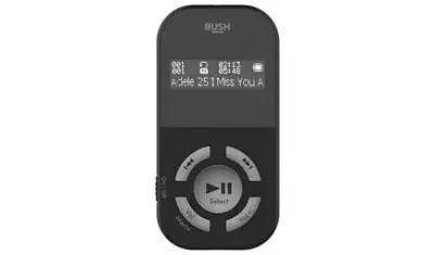 Bush Portable 8GB MP3 Player With LED Display MP30 - Black 9159938 R • £12.99