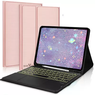 Smart Case With Touchpad Keyboard Cover For IPad 6th/5th Gen 9.7  Air 2/ Air 1  • $53.24