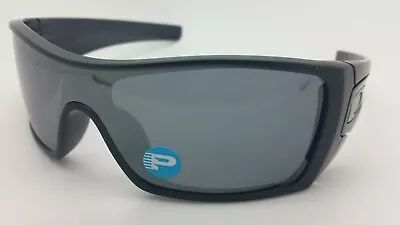 Oakley Batwolf POLARIZED Sunglasses OO9101-35 Matte Black Ink W/ Black Iridium • $119.99