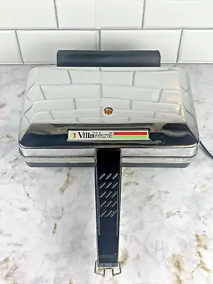 VILLAWARE Prima Pizzelle Baker Italian Cookie Maker No 5000 CLEAN • $49.99