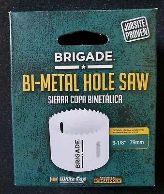 Irwin Brigade 3-1/8  Inch Bi-Metal Hole Saw (79mm) For Wood / Metal USA Stock 3  • $8.92