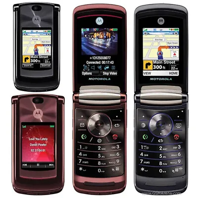 Unlocked Original Motorola RAZR2 V9 2MP Bluetooth 3G HSDPA 2100 Flip Cellphone • $66.03