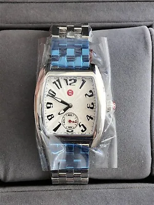 (ON SALE) NWT Michele Urban Silver Bracelet Watch • $528