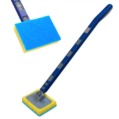£9.95 • Buy Extending Window & Tile Cleaning Tool Telescopic Bathroom Floor Mop Shower Clean