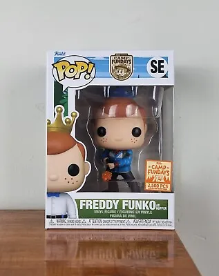 $100 • Buy Funko POP Freddy Funko As Hopper Stranger Things LE 2500 Camp Fundays 2023