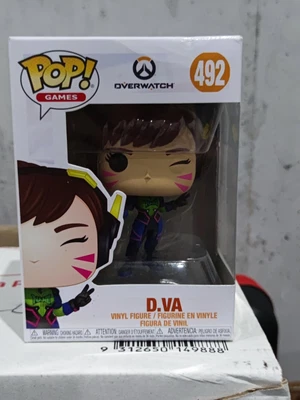 $30 • Buy Funko Pop Vinyl D.VA #492 NANO COLA Rare Vaulted Collectible Figure