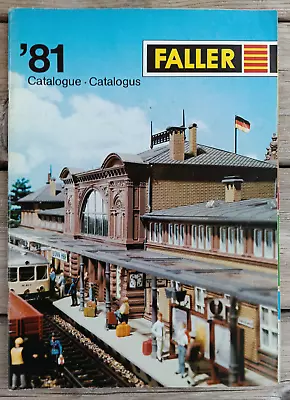 Faller Catalogue '81 1981 Model Railways English Nederlands Français • £16