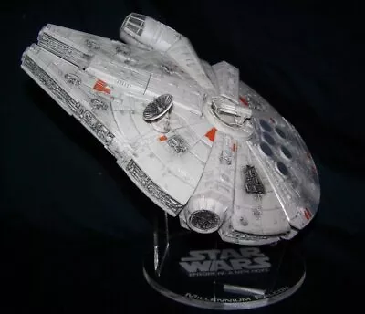Acrylic Display Stand For Star Wars Mirco Galaxy Millennium Falcon • $20.99