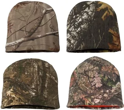 Outdoor Cap Realtree MOSSY OAK CAMO Knit 8  BLAZE CAMOUFLAGE Reversible Beanie • $8.95