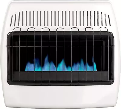 Dyna-Glo 30000 BTU Liquid Propane Blue Flame Vent Free Wall Heater White STOCK • $189.99