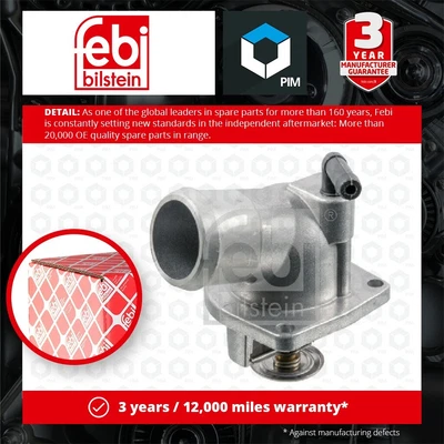 £18.73 • Buy Coolant Thermostat Fits OPEL CORSA C 1.4 00 To 09 Z14XE 009129907 1338003 Febi