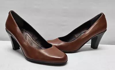 Mootsies Tootsies Shoes Women's Size 9 M Brown Heel Pumpsn NICE • $9