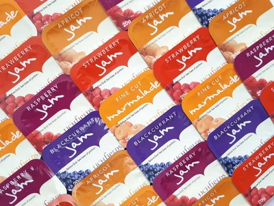 £2.99 • Buy Jam Individual Assorted, Mixed  3 - 80  Portions, Different Flavors