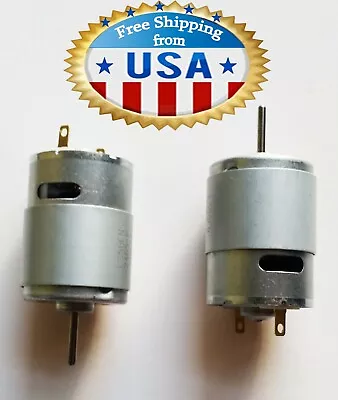 2 X RS-385PH DC Motor- (12 - 24)V DC 13500 RPM High Torque  New • $16