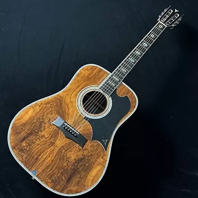 *Floor Model* K.Yairi YW-800G NAT MIJ Acoustic Guitar Dreadnought Ebony 2.24kg • $2324.89