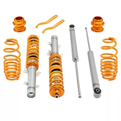 MaXpeedingrods Coilovers Kit Suspension Coil Springs For VW Golf Mk4 2WD 98-07 • $200.94