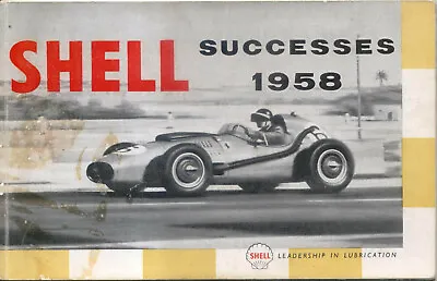 Shell Successes 1958 Motor Racing Rallying Motorcycle Racing Trials & Scrambles • £20