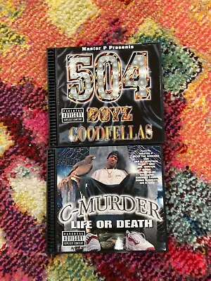 504 Boyz + 1998 C-Murder “Life Or Death” CD 04992-50723-27 (No Limit/Priority) • $30