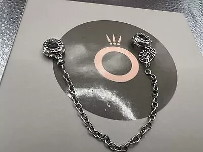 Pandora Heart Family Tree Safety Chain Love Bracelet Charm 799293C00 • £2.49