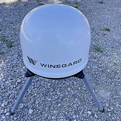 Winegard Dish Playmaker HD Portable Satellite Antenna W/ Adjustable Stand/ Works • $149.99