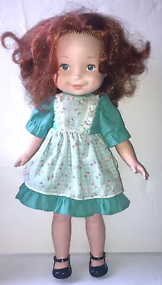 Vintage Fisher Price My Friend Becky Doll 1981 205 Red Hair Original Green Dress • $9.99